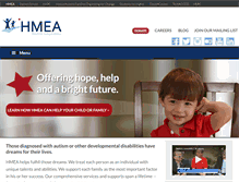 Tablet Screenshot of hmea.org
